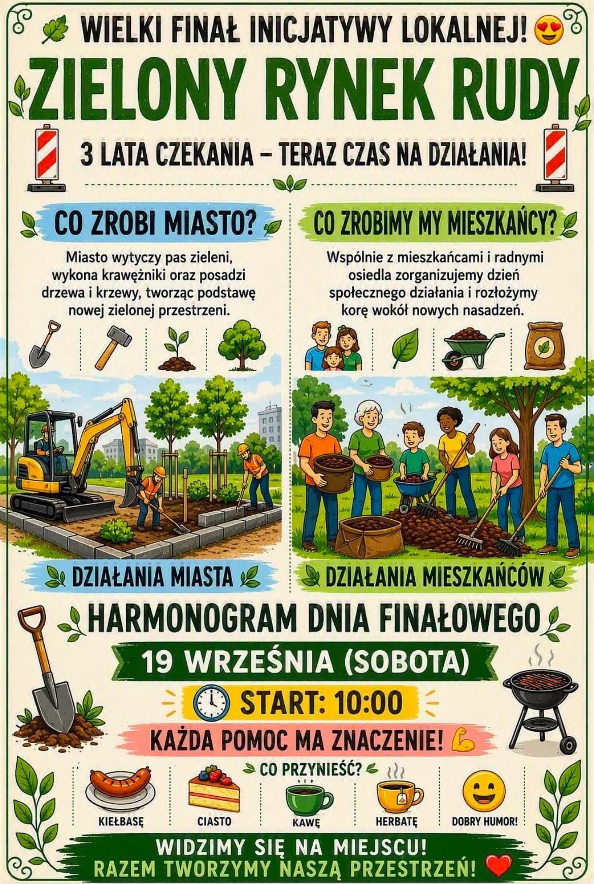 ZIELONY RYNEK RUDY – Tworzymy Wspólną Przestrzeń - ulica dr. Zdzisława Mierzyńskiego